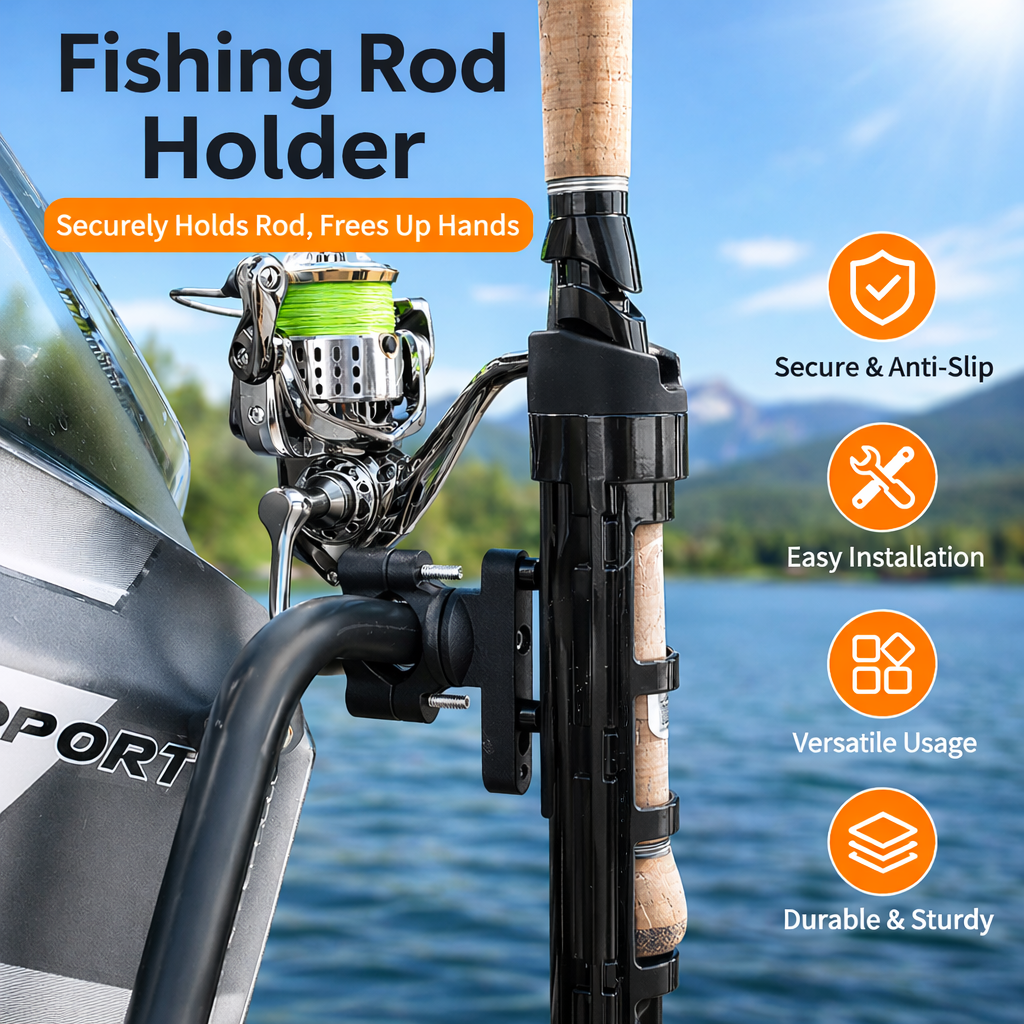 Fishing Rod Travel - Adjustable Fishing Rod Holder for Fishing