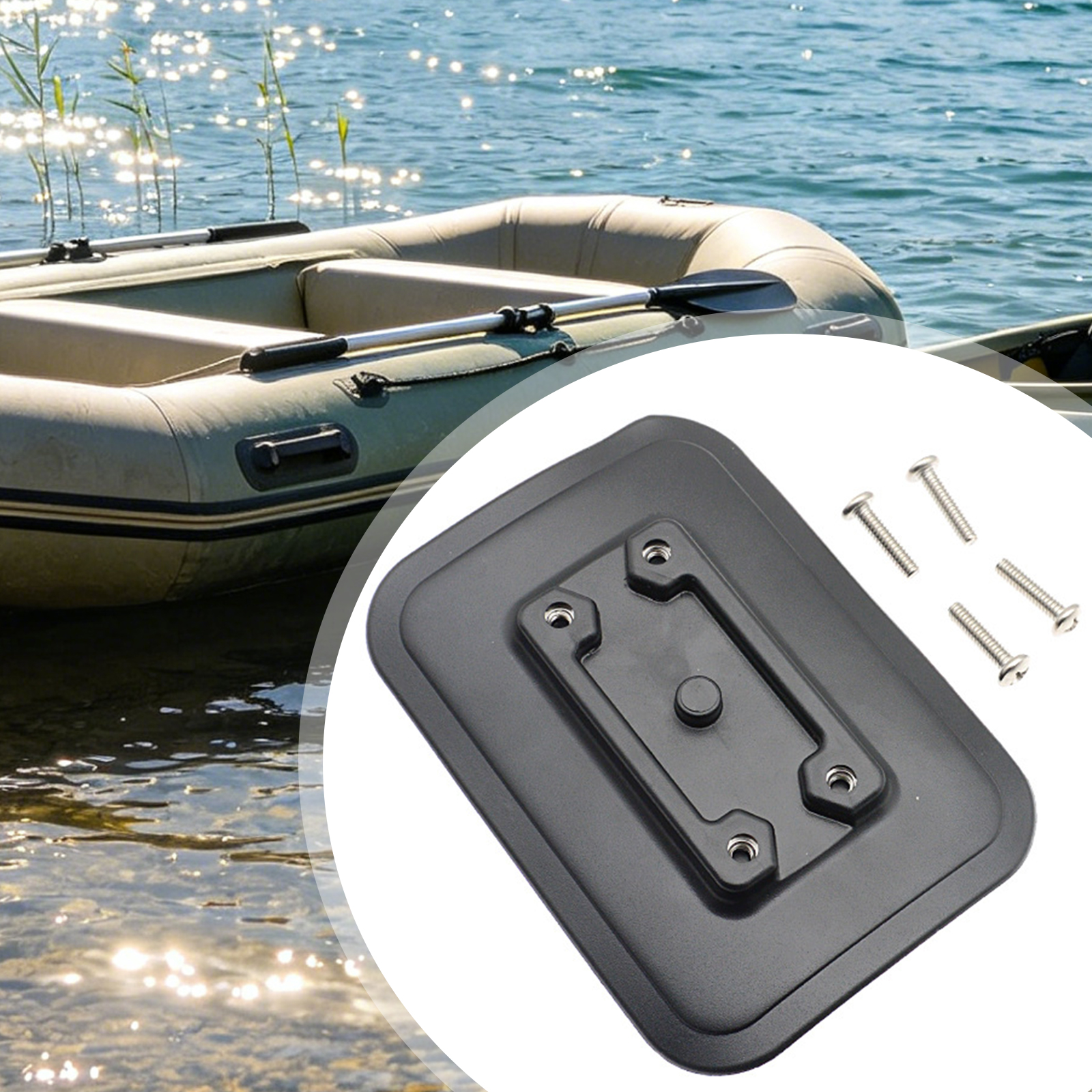 1 Set Inflatable Boat Fishing  - Fishing Rod Holder のレビューと価格