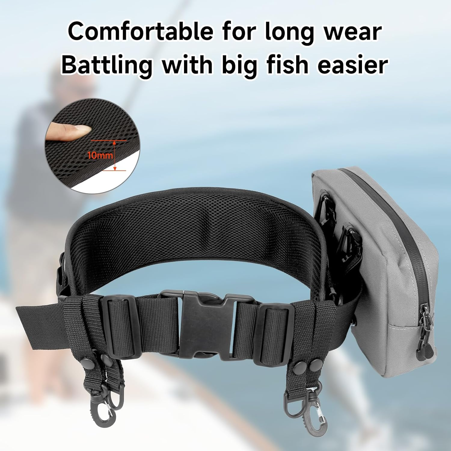 SANLIKE Fishing Belt Rod Holde - Fishing Rod Fly のレビューと価格