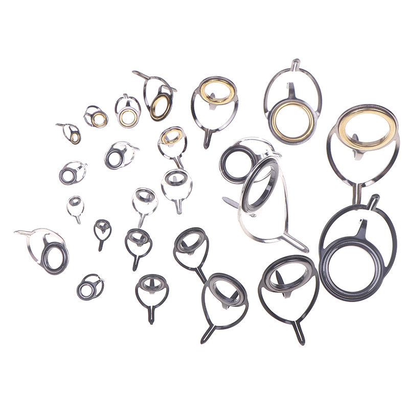 8Pcs Fishing Tackle Stainless  - Fishing Rod Building Kit のレビューと価格