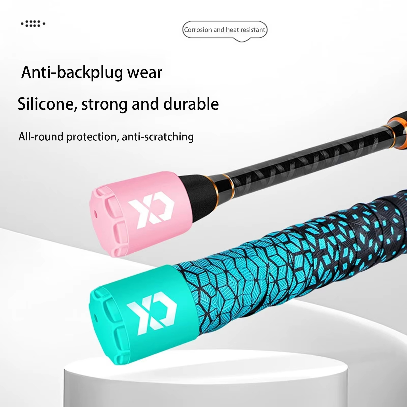 Silicone Fishing Rod End Cap P - Fishing Rod Case のレビューと価格