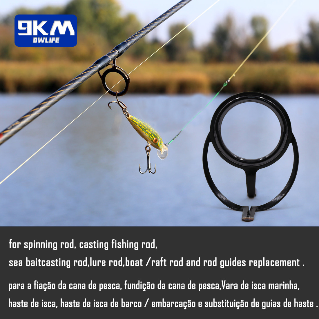 Fishing Rod Repair Kit Spinnin - Fishing Rod Building Kit のレビューと価格