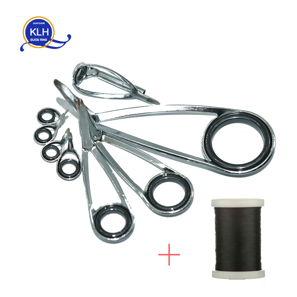 8pcs/Kit KLH Bracket Stainless - Fishing Rod Building Kit のレビューと価格