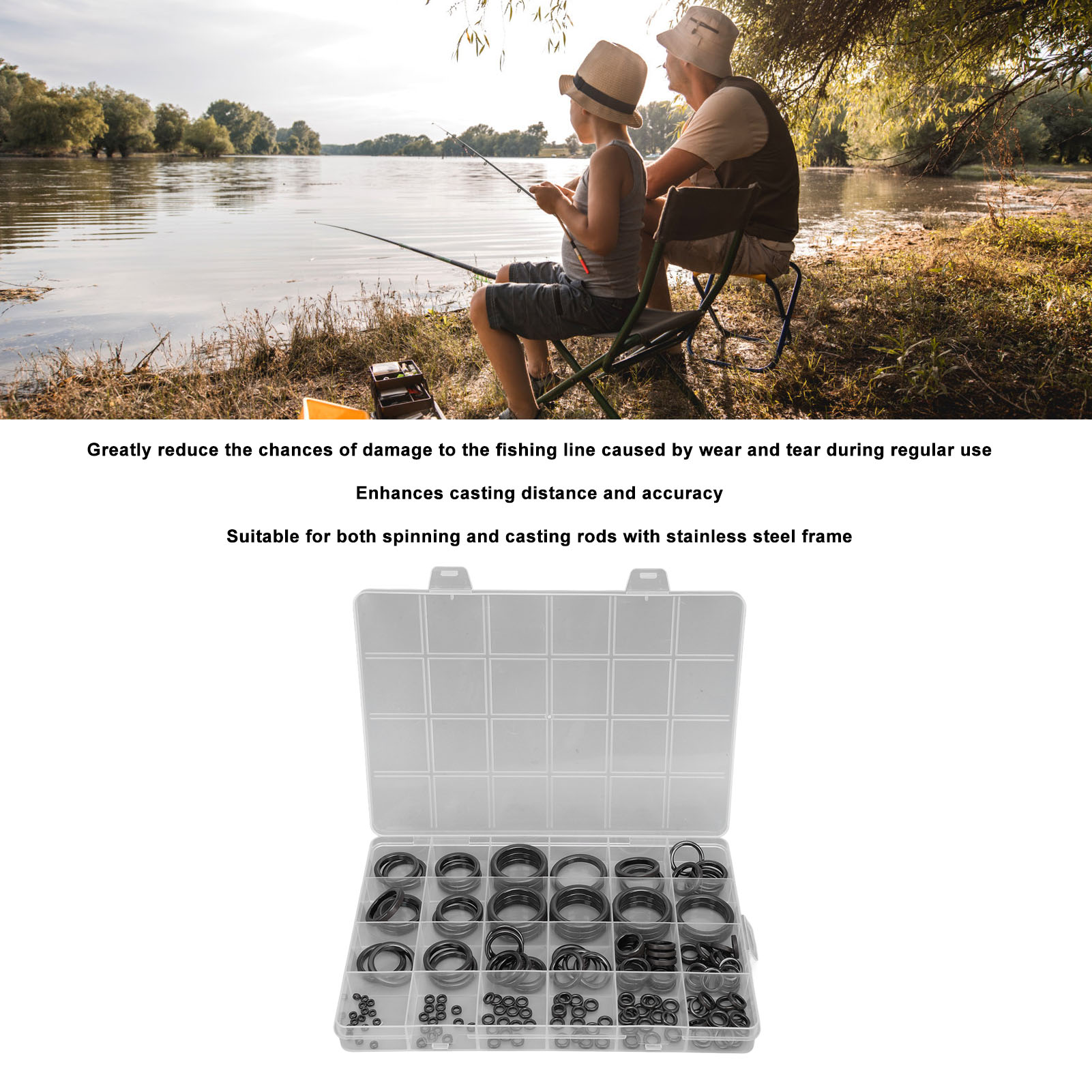 Fishing Rod Guide Repair Kit F - Fishing Rod Building Kit のレビューと価格
