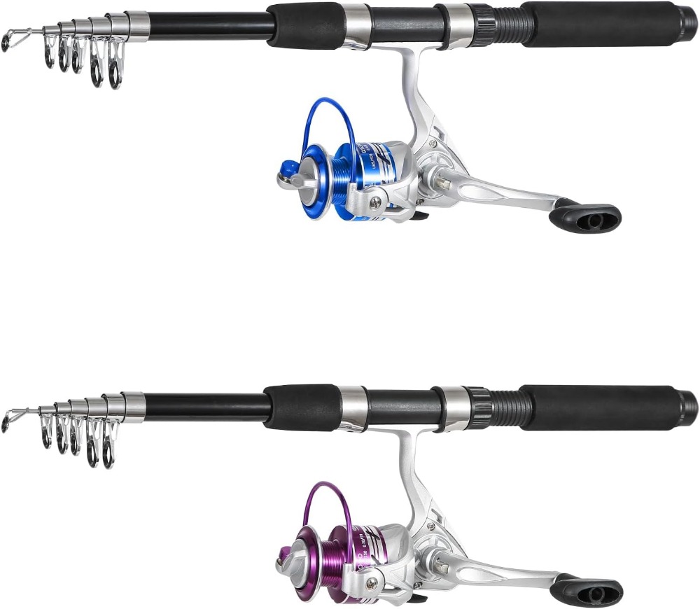 6.9ft Telescopic Fishing Rod & - Fishing Rod Carbon Fiber のレビューと価格