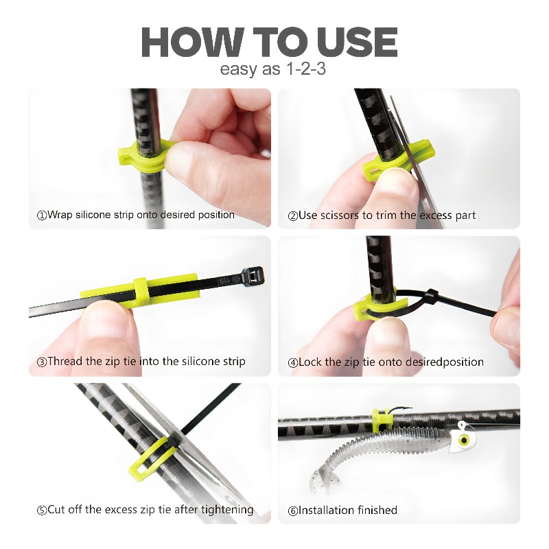 Silicone Lure Hanger Hook​ – U - Fishing Rod Combo のレビューと価格