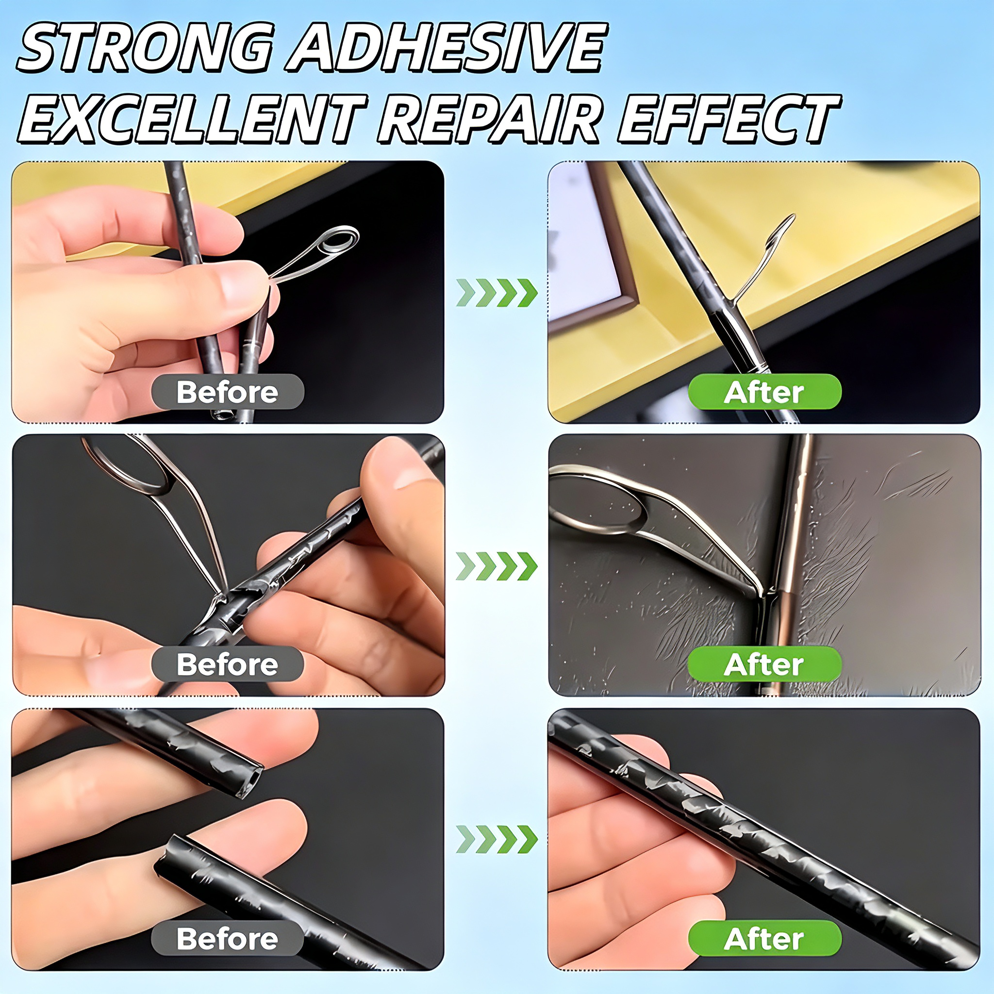 Fishing Rod Repair Glue  Fast  - Fishing Rod Tip Replacement のレビューと価格