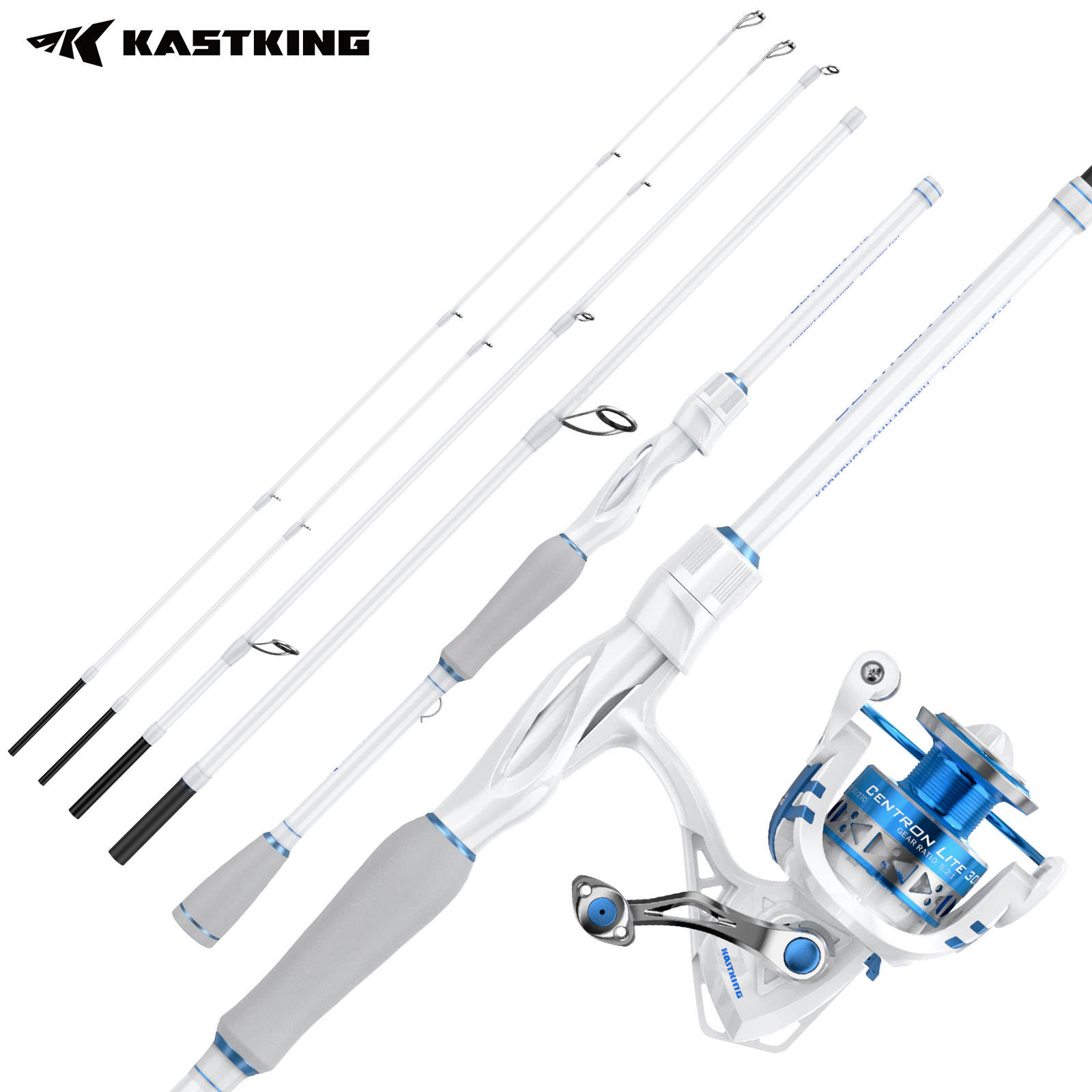 KastKing Centron Lite Travel S - Fishing Rod Spinning のレビューと価格