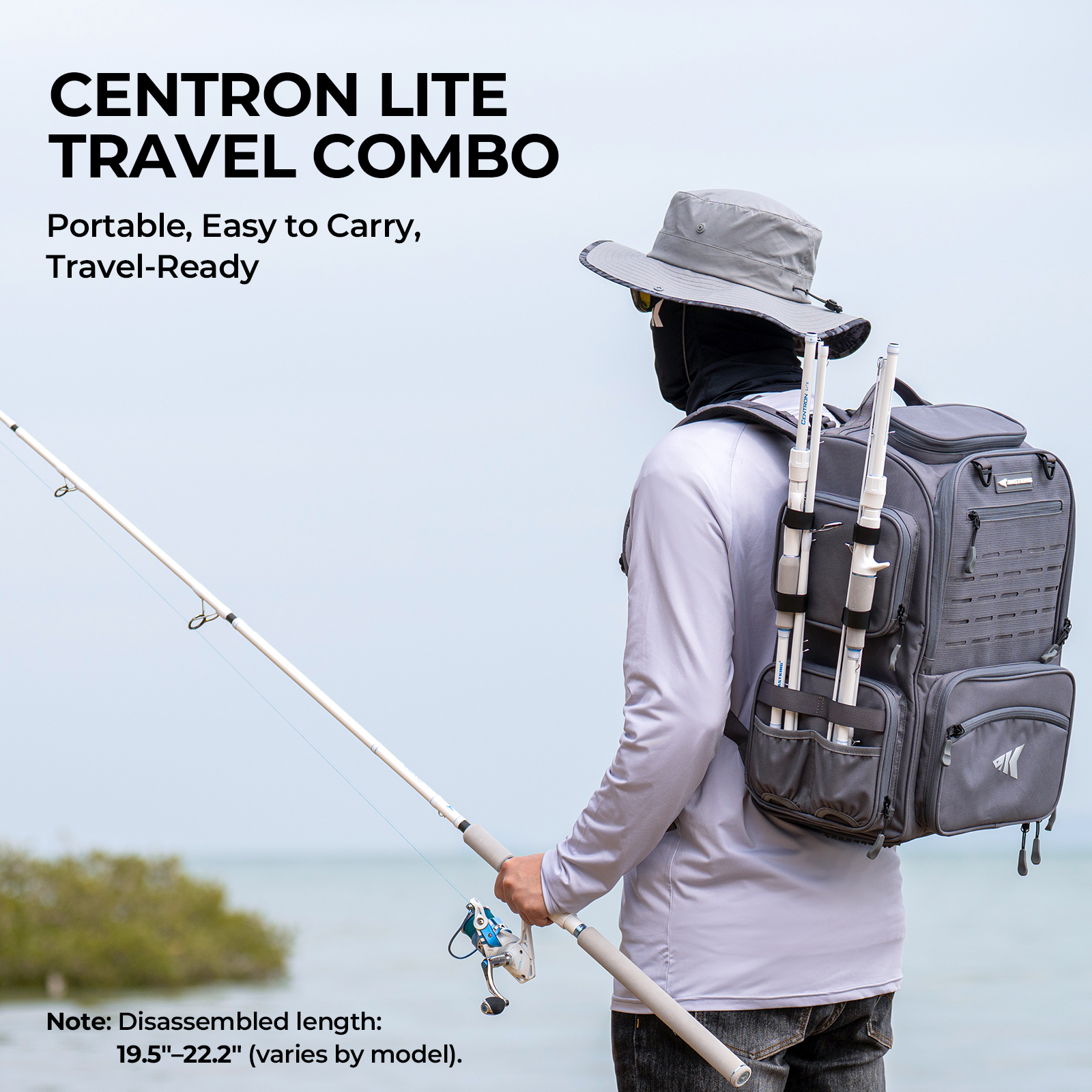 KastKing Centron Lite Travel S - Fishing Rod Spinning のレビューと価格