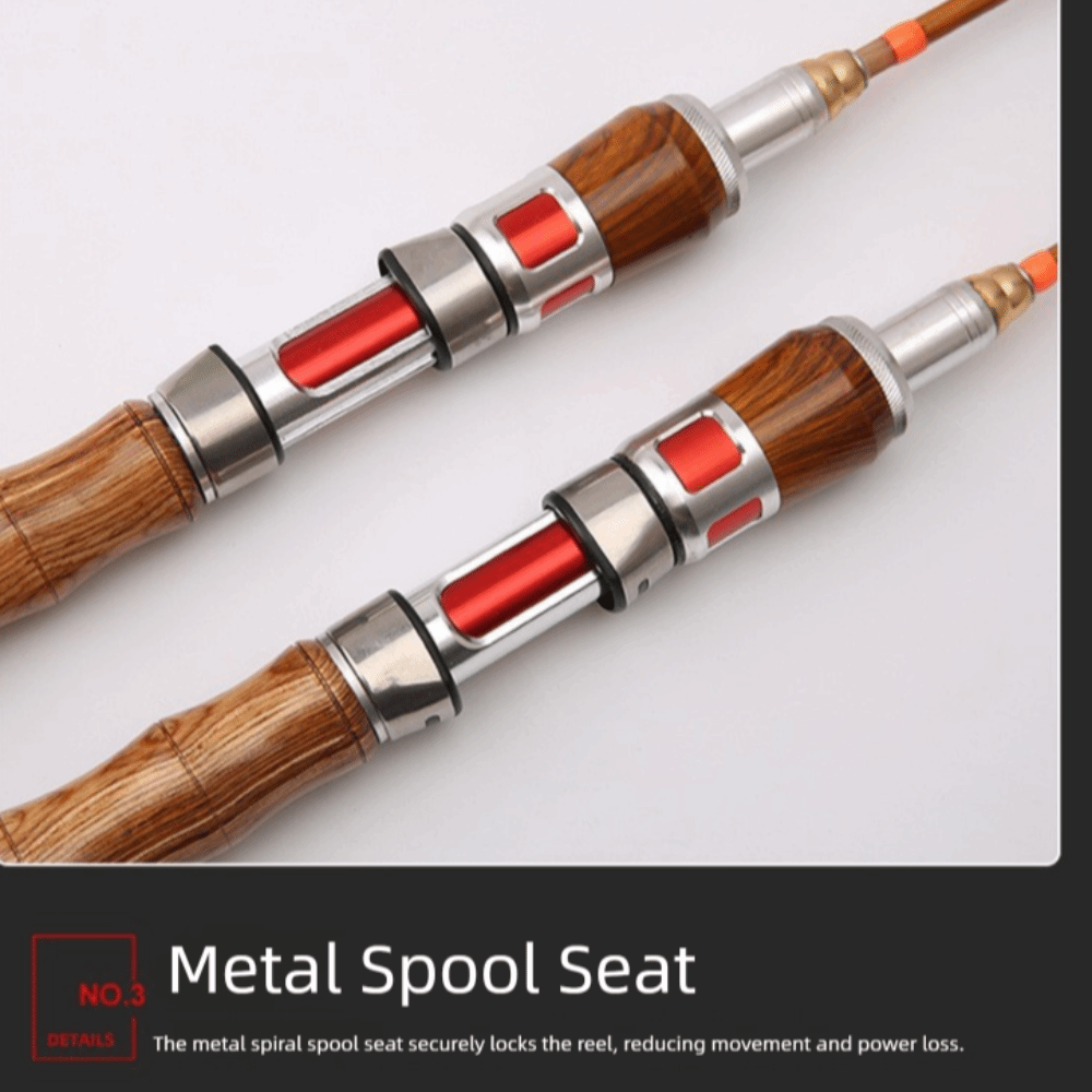 4 Sections Spinning Fishing Ro - Fishing Rod Carbon Fiber のレビューと価格