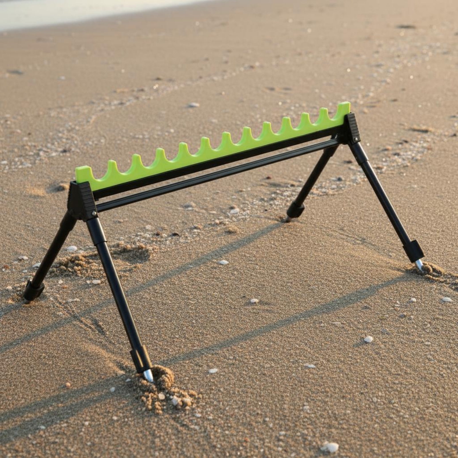 Beach Fishing Rod Stand Stable - Fishing Rod Telescopic のレビューと価格