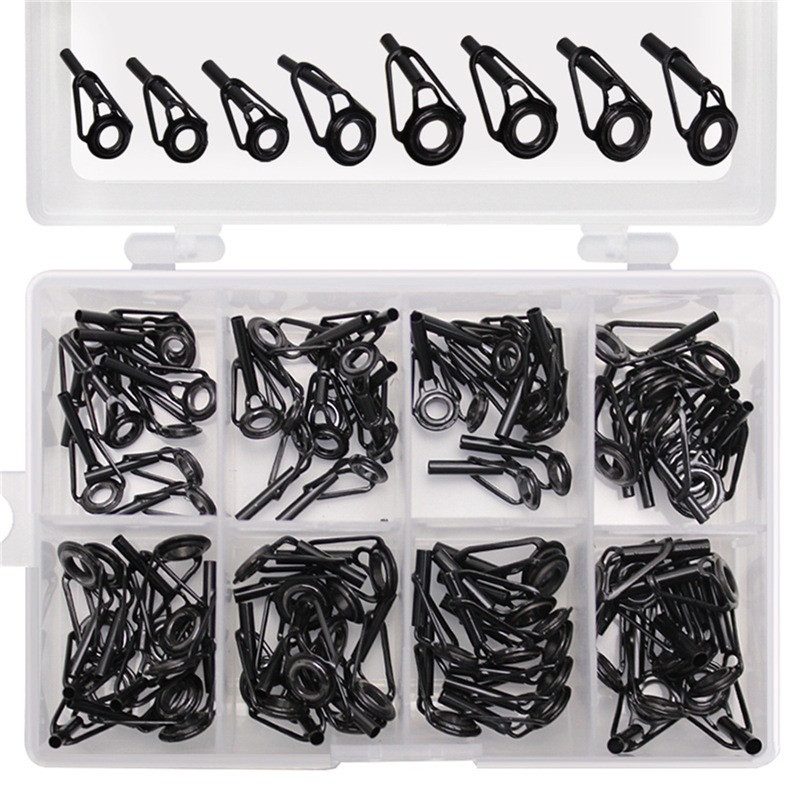 8/80Pcs Fishing Rod Guides Hig - Fishing Rod Repair Kit のレビューと価格