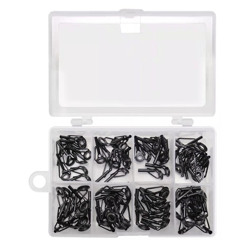 8/80Pcs Fishing Rod Guides Hig - Fishing Rod Repair Kit のレビューと価格