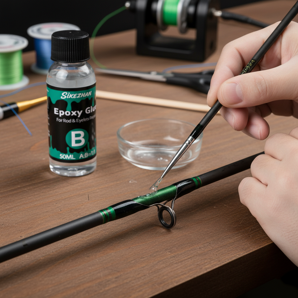 Clear 2-Part Fishing Rod Epoxy - Fishing Rod Building Kit のレビューと価格