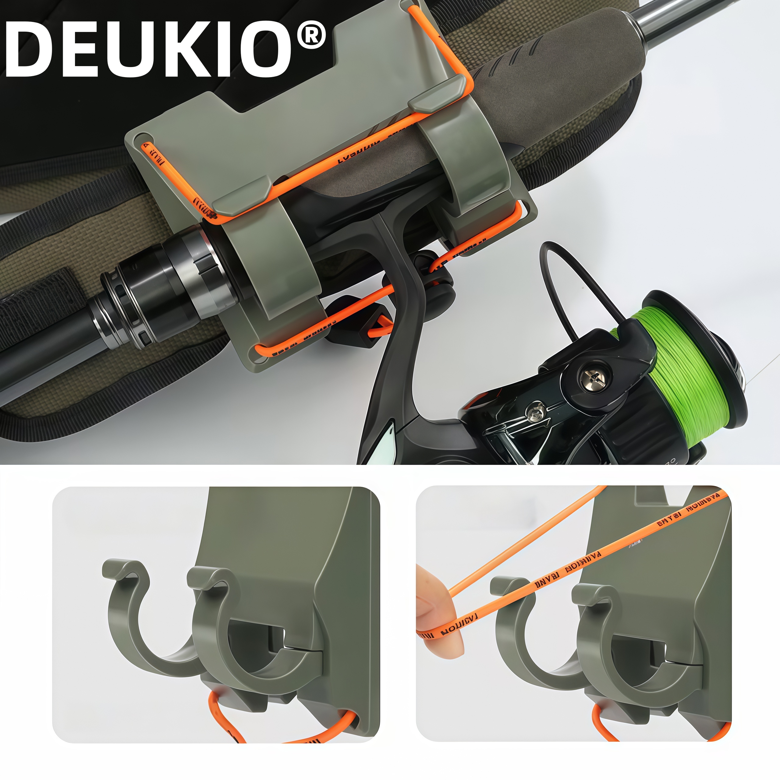DEUKIO Outdoor Belt Clip Rod H - Fishing Rod Fly のレビューと価格
