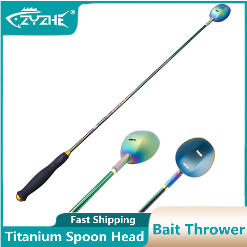 ZYZHE Bait Thrower Titanium Sp - Fishing Rod Carbon Fiber のレビューと価格