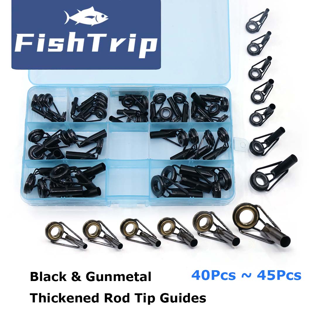 FishTrip Rod Tip Repair Kit 5~ - Fishing Rod Tip Replacement のレビューと価格