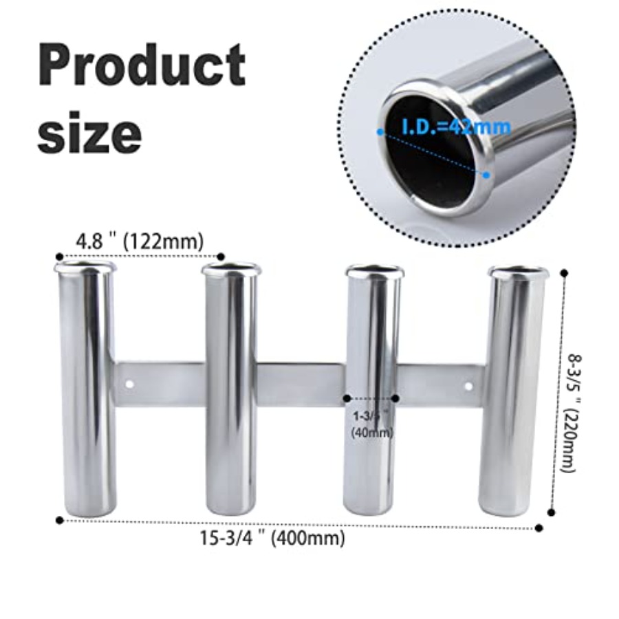 Fishing Rod Holder for Boat, V - Fishing Rod Rack のレビューと価格