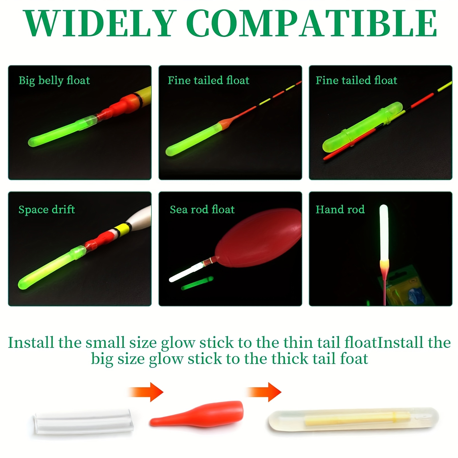 100PCS Professional Fishing Gl - Fishing Rod Casting のレビューと価格