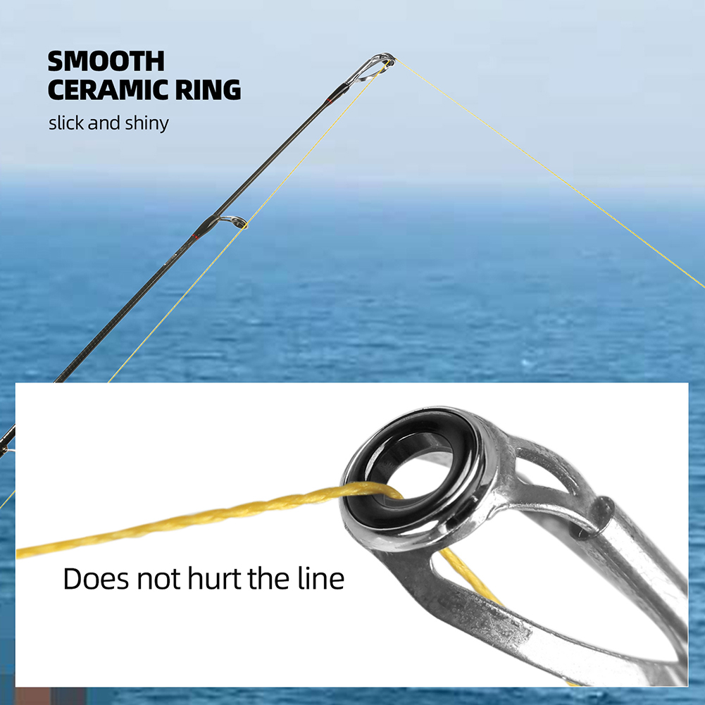 10/40pcs Fishing Rod Guide Rin - Fishing Rod Tip Replacement のレビューと価格