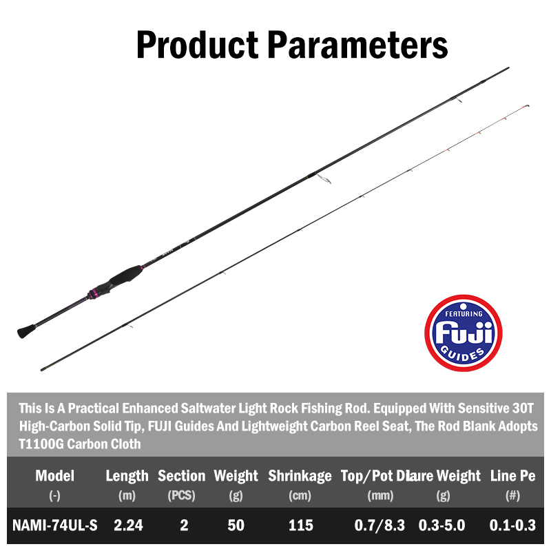 LEYDUN NAMI Ultralight Ajing R - Fishing Rod Surf のレビューと価格