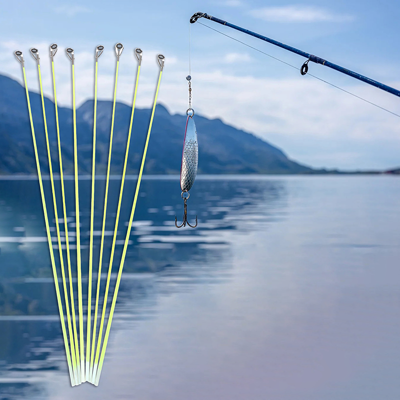 5Pcs 42CM Boat/Raft Rod Tip Sp - Fishing Rod Repair Kit のレビューと価格
