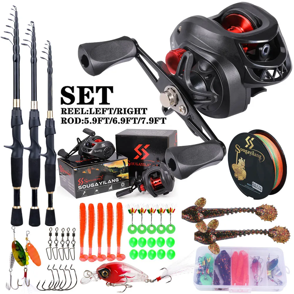 Sougayilang Fishing Rod and Re - Fishing Rod Combo のレビューと価格