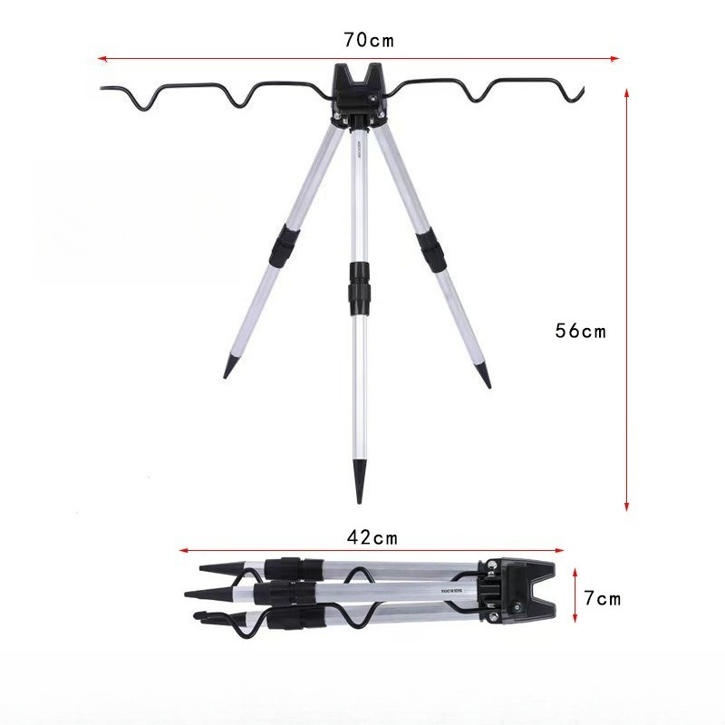 1PC Fishing Sea Rod Bracket Al - Fishing Rod Telescopic のレビューと価格