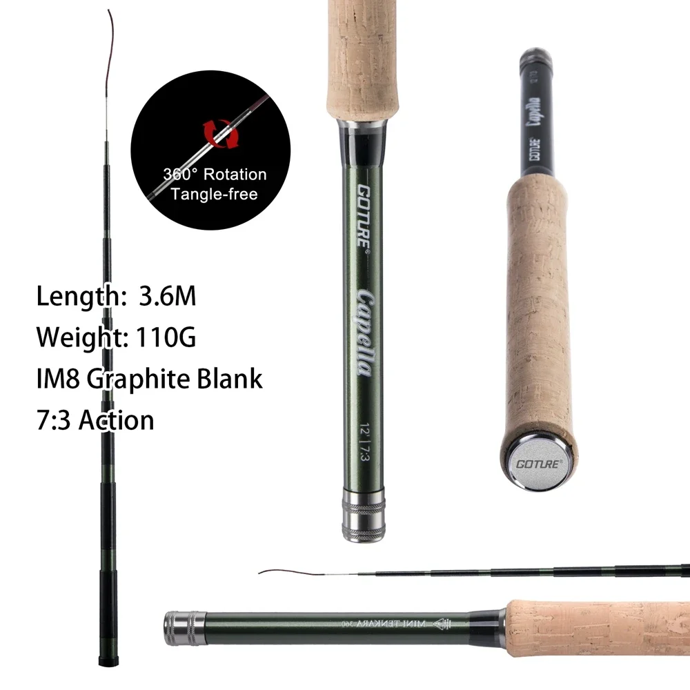 Goture 12FT Classical Tenkara  - Fishing Rod Fly のレビューと価格