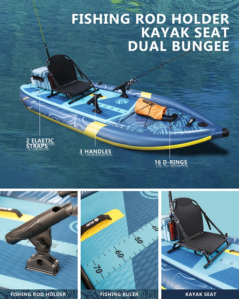 Three Air Chamber Inflatable F - Fishing Rod Holder のレビューと価格